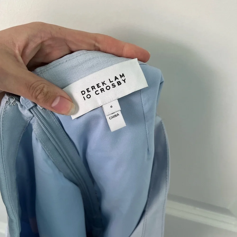 Derek Lam 10 Crosby Pastel Blue Wrap Front Shorts Size 6
